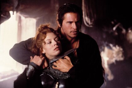 Joanne Whalley and Val Kilmer in Willow (1988)