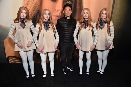James Wan at the premiere of M3GAN (2023)