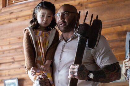 Dave Bautista Knock at the Cabin UNIVERSAL PRESS