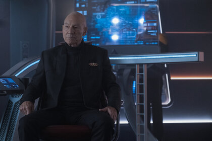Patrick Stewart as Picard of the Paramount+ original series STAR TREK: PICARD.