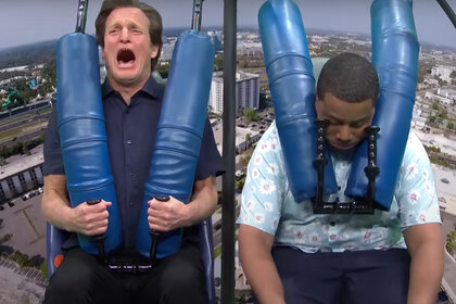 Woody Harrelson and Kenan Thompson