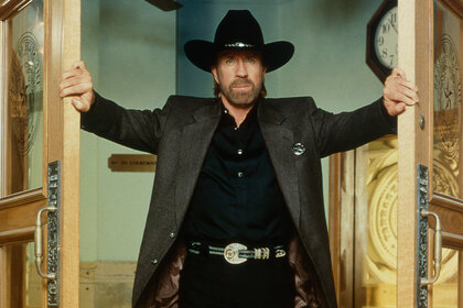 Chuck Norris in WALKER, TEXAS RANGER