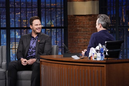 Chris Pratt on Late Night with Seth Meyers