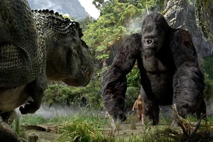Screengrab of Peter Jackson's King Kong Film