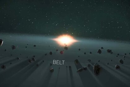 The Expanse Asteroid Belt screenshot