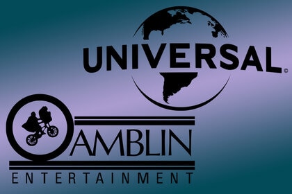 A photo with the Universal Pictures and Amblin Entertainment logos