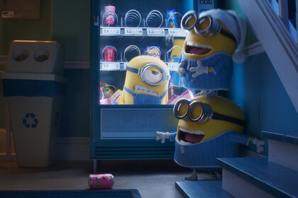 A Scene from Despicable Me 4.