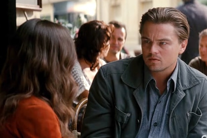 Leonardo DiCaprio in the movie Inception (2010)
