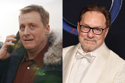 A split featuring Alan Tudyk and Stephen Root.