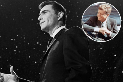 Rod Serling JFK header GETTY