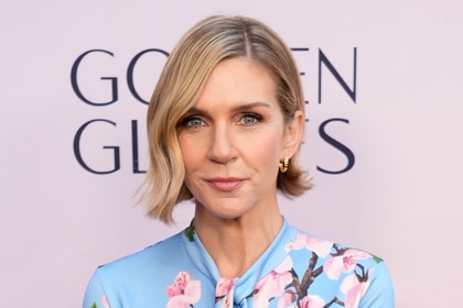 Rhea Seehorn at the Golden Globes' First Time Nominees Luncheon.
