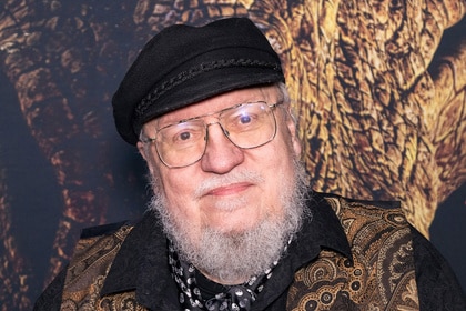George R.R. Martin arrives at a For Your Consideration event for "House of the Dragon" on Tuesday, March 7, 2023, at the Directors Guild of America in Los Angeles.