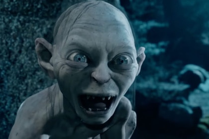 Gollum Lord of the Rings header