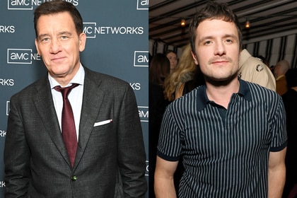 Clive Owen Josh Hutcherson split GETTY header