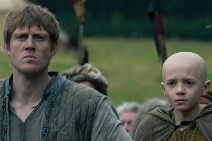 Ser Duncan the Tall (Peter Claffey) and Aegon “Egg” Targaryen (Dexter Sol Ansell) in season one of A Knight of the Seven Kingdoms