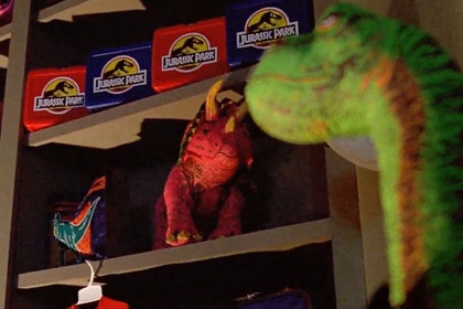 Jurassic Park merchandise header