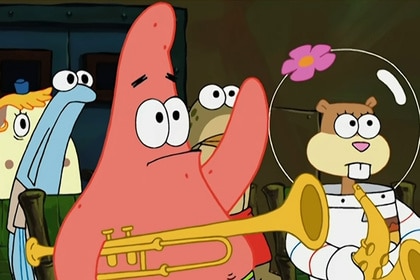 Patrick SpongeBob SquarePants header