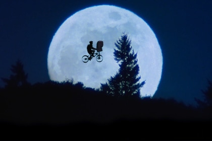 E.T. the Extra-Terrestrial moon bike header