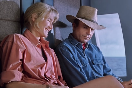 Alan Grant Ellie Sattler Jurassic Park header