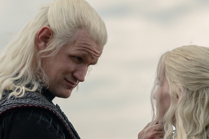 Matt Smith as Daemon Targaryen on House of the Dragon.