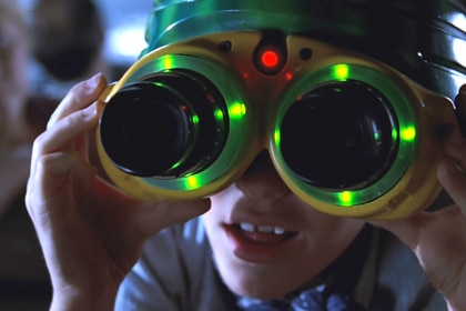 Jurassic Park night vision goggles header