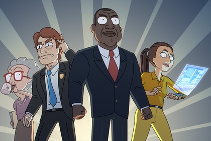 President Curtis key art header