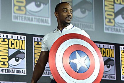 Anthony Mackie SDCC 2019 Falcon Winter Soldier