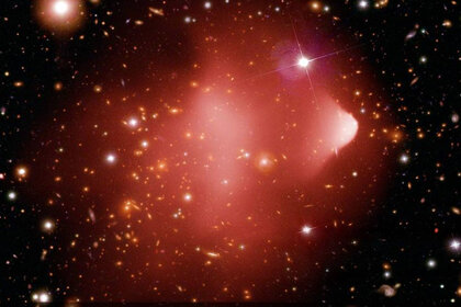 NASA image of a galaxy used to search for antimatter