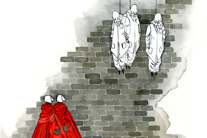 At the Wall, concept art
