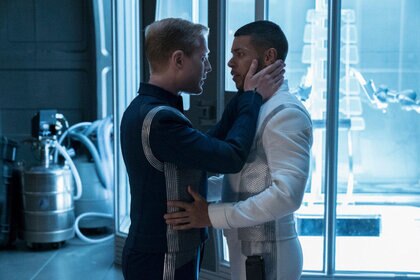 Culber and Stamets in Star Trek: Discovery