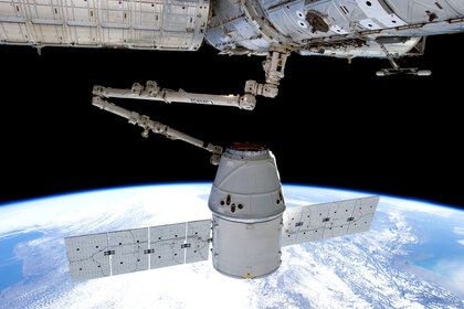 SpaceX Dragon and the International Space Station: The miracle of berth. Credit: NASA