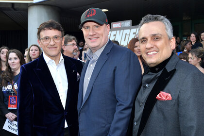 Russo Brothers Kevin Feige Avengers Endgame