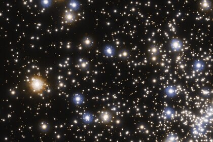 The center of the globular cluster NGC 6397 is a spectacular assortment of hundreds of thousands of stars. Credit: NASA, ESA, and T. Brown and S. Casertano (STScI)  Acknowledgement: NASA, ESA, and J. Anderson (STScI)