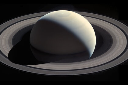 This magnificent view of Saturn was created using images taken by Cassini on October 28, 2016, and merged into a mosaic by Ian Regan. Credit: NASA / JPL / SSI / Ian Regan
