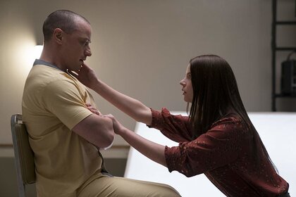 James McAvoy and Anya Taylor-Joy in Glass