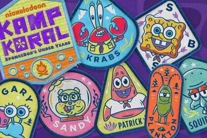 Kamp Koral Patches SDCC 2020