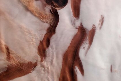 A 300-km-long swath of Mars near its north pole imaged by the ESA Mars Express. Credit: ESA/DLR/FU Berlin, CC BY-SA 3.0 IGO