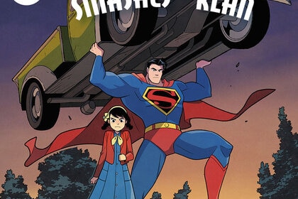 October comics Superman Smashes the Klan