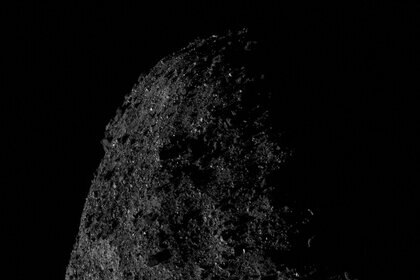 Bennu is a half-kilometer-wide asteroid on a near-Earth orbit. This image by the OSIRIS-REx spacecraft shows it is a rubble pile, a collection of rocks held together by their own gravity. Credit: NASA/Goddard/University of Arizona/Lockheed Martin
