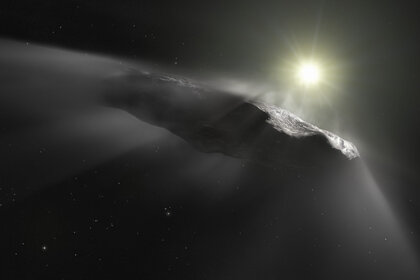 ‘Oumuamua, the first object ever seen passing through our solar system from interstellar space, was thought to be emitting gas like a comet to explain its weird motion, but a new idea is that the comet is just very, very porous. 