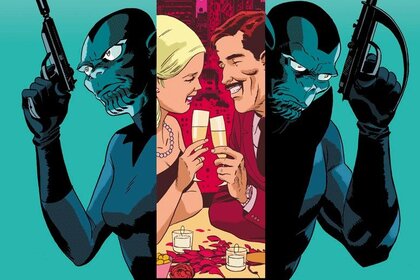Meet The Skrulls #3 (Written by Robbie Thompson, Art by Niko Henrichon, Cover by Marcos Martin)