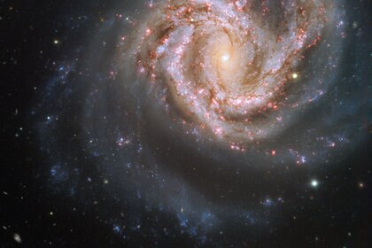 The spectacular spiral galaxy M61, observed by the 8.2-meter Very Large Telescope. Credit: ESO