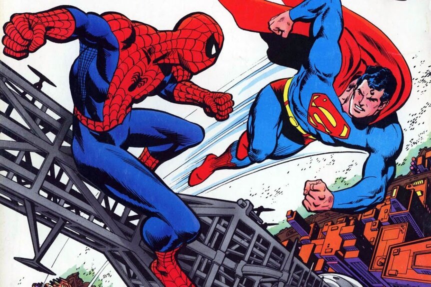 Behind the scenes of Marvel and DC's first superhero crossover: Superman  vs. Spider-Man | SYFY WIRE | SYFY WIRE