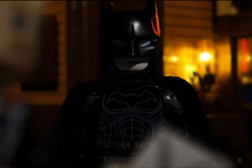 The Batman trailer gets a stunning LEGO makeover in dark animated remake |  SYFY WIRE