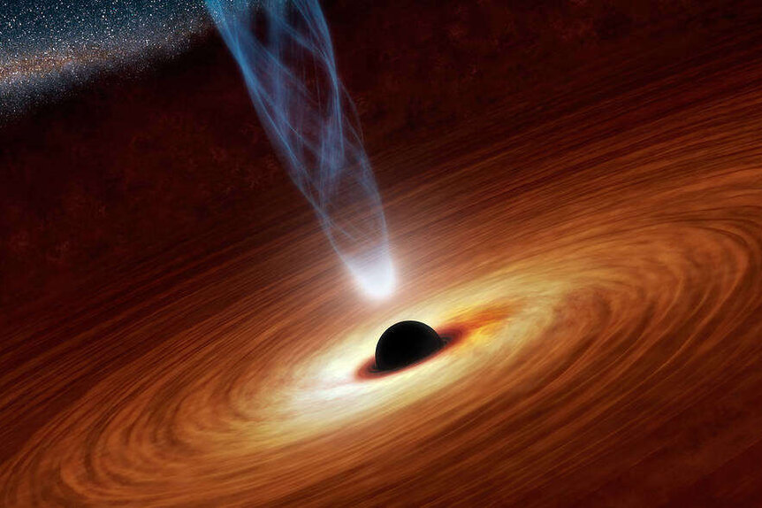 vessel vs black hole space