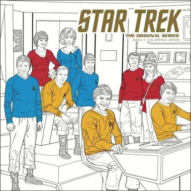 Star Trek: The Original Series Adult Coloring Book Volume 01