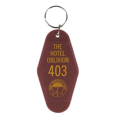 Umbrella Academy Hotel Oblivion Keychain