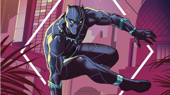 Black Panther Cover Hero