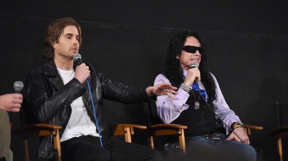 Tommy Wiseau and Greg Sestro getty