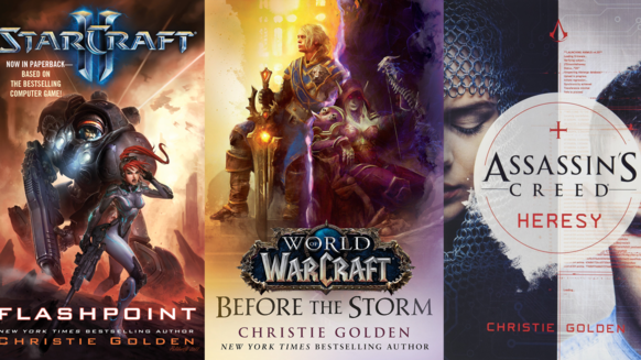 Christie Golden covers